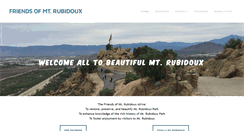 Desktop Screenshot of mt-rubidoux.org