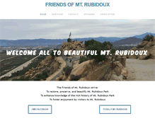 Tablet Screenshot of mt-rubidoux.org